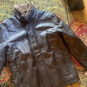 Real Fur Marc Jacobs Leather Jacket